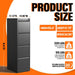 4 Drawer File Cabinet with Lock,Vertical Filing Storage Cabinet