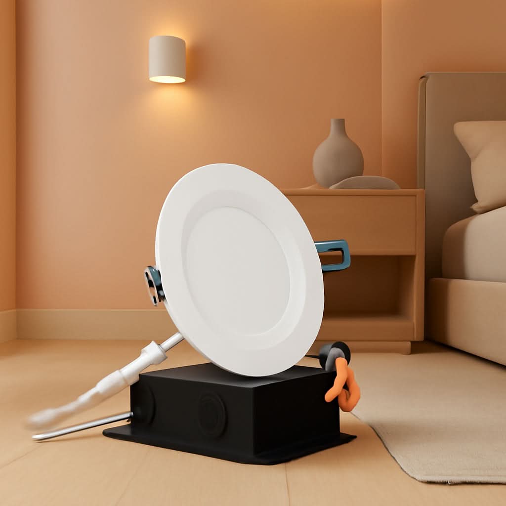 4 Inch Thin Dimmable LED Recessed Light 5000K Daylight — ShipItFurniture