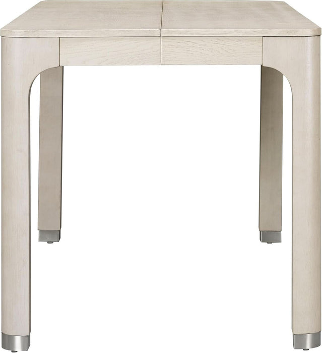Modern Wood 66-Inch Rectangular Dining Table, Seats 4-6, Light Oak