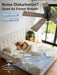 42In Smart Ceiling Fans with Lights Remote,Control via Voice Alexa App,Quiet DC Motor,Flush Mount Low Profile Ceiling Fan for Modern Bedroom,Patio,Outdoor Indoor,Black&Brown,6 Speed,Dimmable,5 Blade