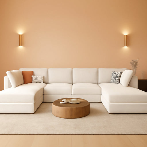  Modular Sectional Sofa with Storage Chaise