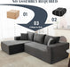 Cloud Sectional Couch Modular Sofa with Deep Seat - ShipItFurniture