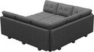 Comfortable Modular Sleeper Sofa Couch with Storage Solution - ShipItFurniture