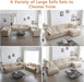 Comfy Chenille Sofa Chair with Toss Pillow Light Coffee - ShipItFurniture