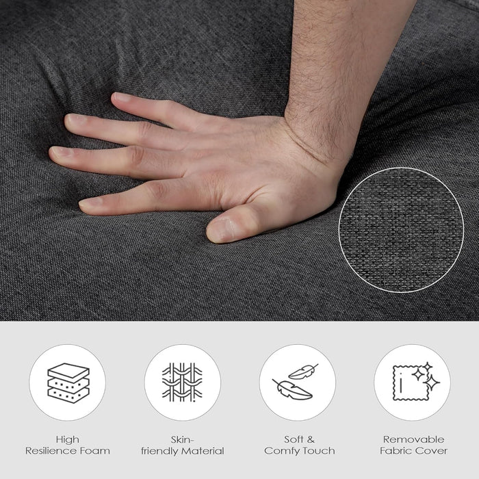 Comfy Convertible Sleep Chair Bed with Adjustable Backrest - ShipItFurniture