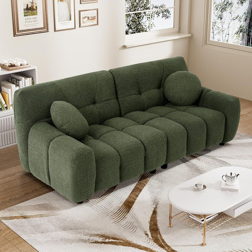 Comfy Oversized Boucle Cloud Sofa With Elegant Design - ShipItFurniture