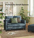 Comfy Teddy Loveseat Sofa Perfect For Small Spaces - ShipItFurniture
