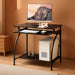 Compact Computer Desk with Keyboard Tray for Small Spaces - ShipItFurniture