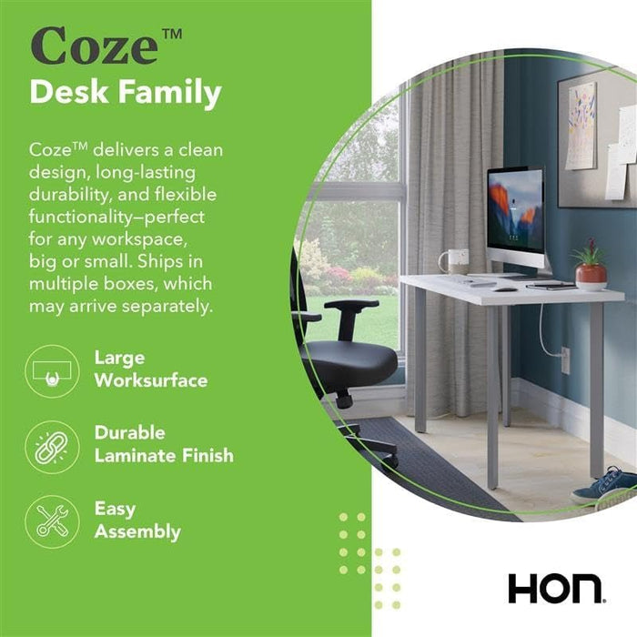 Compact Sturdy Home Office Desk with Scratch Resistant Finish - ShipItFurniture