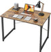 Computer Desk, 32 Inch Small Home Office Desk for Small Spaces, Modern Simple Style for Home, Office, Study, Writing, Rustic Brown - ShipItFurniture