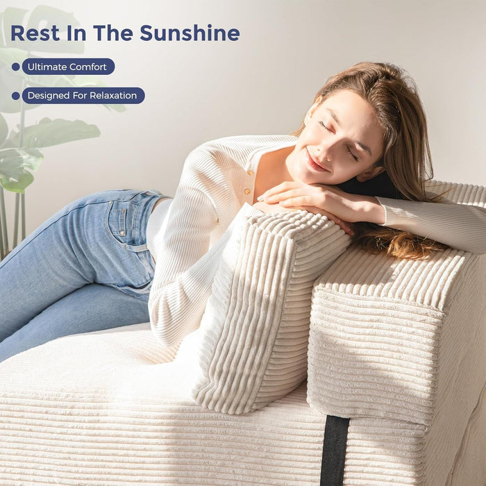 Convertible Folding Sofa Bed with High - Density Foam - ShipItFurniture