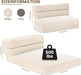 Convertible Folding Sofa Bed with Pillow and Mattress - ShipItFurniture
