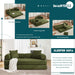Convertible Folding Sofa Bed with Removable Backrest - ShipItFurniture