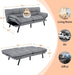 Convertible Futon Sofa Bed with Adjustable Backrest Comfort - ShipItFurniture