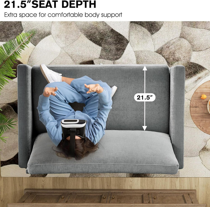 Convertible Loveseat Sleeper Sofa Bed for Small Spaces - ShipItFurniture