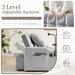 Convertible Sleeper Chair Bed with USB Ports and Holder - ShipItFurniture