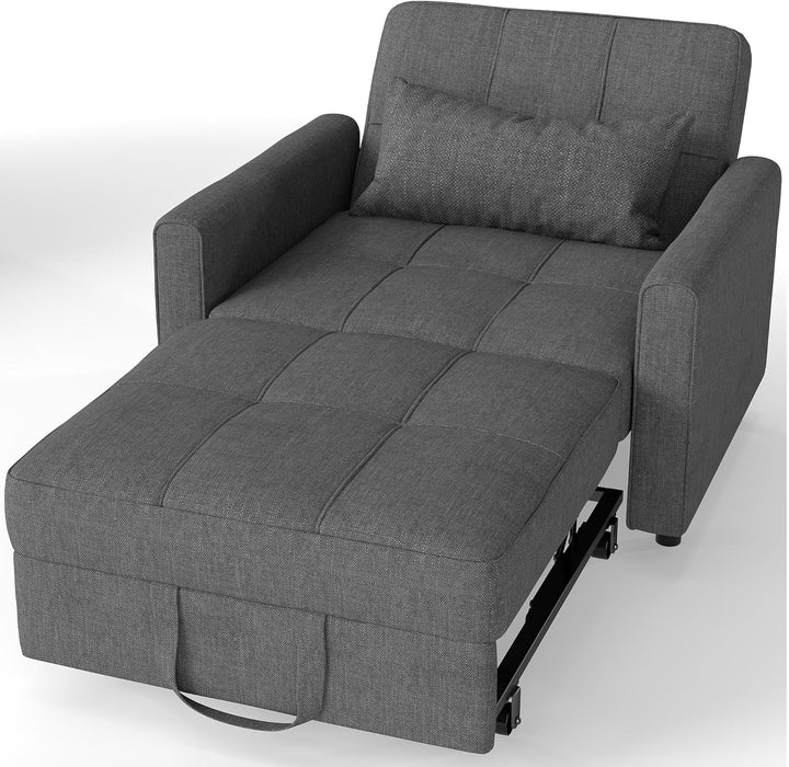Convertible Sofa Bed Chair with Adjustable Backrest Design - ShipItFurniture