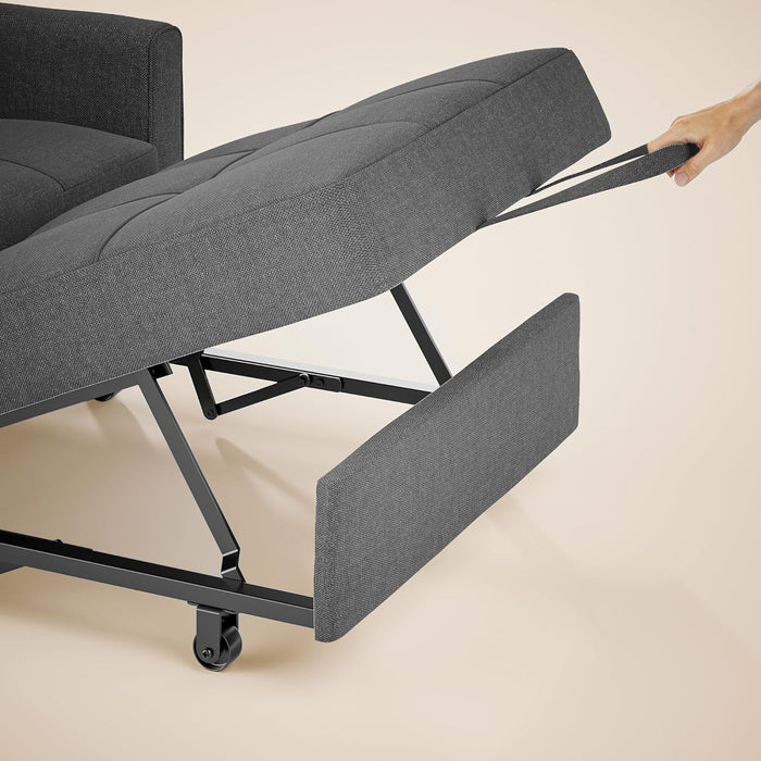 Convertible Sofa Bed Chair with Adjustable Backrest Design - ShipItFurniture