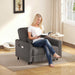 Convertible Sofa Bed Chair with Adjustable Backrest Design - ShipItFurniture