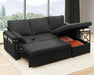 Convertible Sofa Bed with Storage and Cup Holder - ShipItFurniture