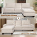 Convertible Storage Sectional Sofa with Spacious Hidden Storage - ShipItFurniture