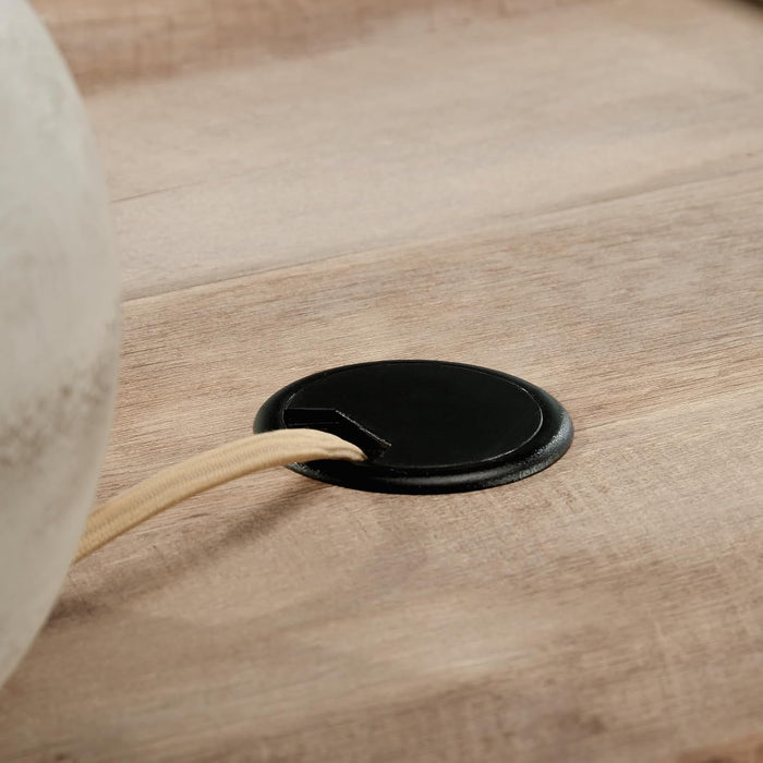 Cottage Style Executive Desk with Spacious White Surface - ShipItFurniture