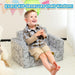 Cuddly Toddler Couch Convertible Sofa Lounger Glow Dinosaurs - ShipItFurniture