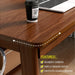 Mid-Century Long Desk Table - 63" Simple Modern Extra Long 2-Person Wood Computer Workstation for Home Office Work in Walnut, 63" W X 20" D