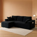 NinetySixInch Configurable Modular Sectional Sofa Memory Foam
