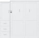Fullsize Murphy Bed With Integrated Wardrobe Storage