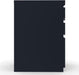 3-Drawer Vertical File Cabinet, Letter Size, Lockable, Black