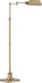 Jenson Traditional Farmhouse Metal Adjustable Pharmacy Floor Lamp Swing Arm 54" Tall Aged Brass Metal Shade Standing Pole Light for Living Room Reading House Bedroom Home Office