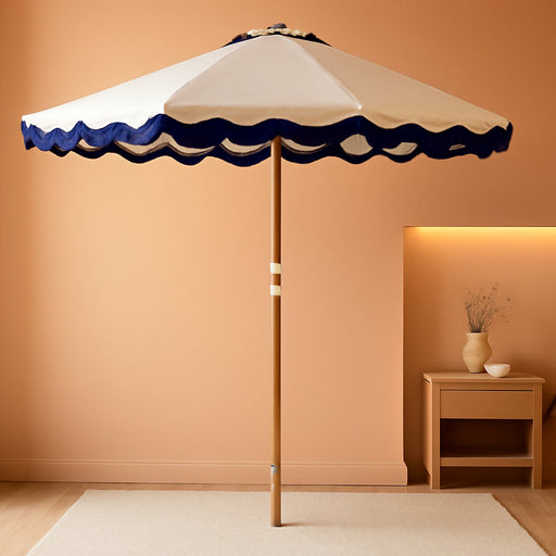 6FT Patio Beach Umbrella, UPF 50+ Sun Shade, Adjustable Tilt