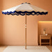 6FT Patio Beach Umbrella, UPF 50+ Sun Shade, Adjustable Tilt