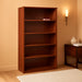 Series C 36W Tall 5 Shelf Bookcase in Hansen Cherry, Large Storage and Display Bookshelf for Home or Professional Office