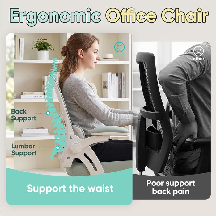 Ergonomic Mesh Office Chair 400 Lbs Desk Computer Chair with Lumbar Support