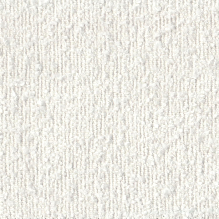 Quinn Modern Ottoman| Home Décor|Ottoman for Living Room & Bedroom - Cream White Boucle