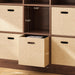 Walnut 3-Tier Oval Bookshelf - Curved Horizontal Bookcase, 9-Cubes