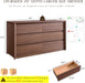60 Inch 6 Drawer Dresser for Bedroom, 20" Depth for More Storage