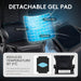 Gaming Chair,Computer Office Chair with Massage,Gel Pad,Black