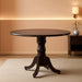 DLT-ESP-TP Dublin Modern Kitchen Table - a round Dining Table Top with Dropleaf & Pedestal Base, 42X42 Inch, Espresso