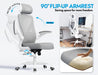 Ergonomic Office Chair: Mesh Desk Chair Comfy with Headrest& Lumbar Support
