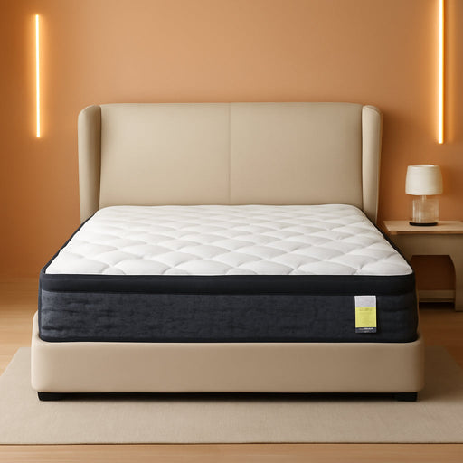 Twin Mattress10 Inch: Medium Firm Hybrid Twin Size Mattress for Contour Comfort, Spine Support, Pressure Relief, Memory Foam and Zoned Pocket Springs Twin Bed Mattress in a Box, Certipur-Us