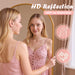 Full Length Mirror, 58" X 18" Arched Full Body Mirror Large Standing Floor Mirrors, Mirrors for Bedroom, Bathroom, Living Room Standing or Wall Leaning, Gold