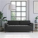 Heather Grey Fabric Sofa: Modern, Stylish Design