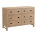 Arden 5-Piece Wood Bedroom Set with King Bed, 2-Drawer Nightstands, 5-Drawer Chest, 6-Drawer Dresser