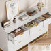 White 7 Drawers Dresser for Bedroom,54" Large Chest of Drawers