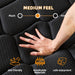Twin Mattress 10 Inch Twin Size Mattresses in a Box Spring Hybrid Twin Bed Memory Foam Mattress Comfort Breathable Fabric Cooling Gel Pressure Relief, Medium Firm