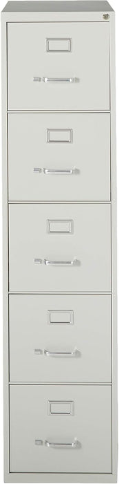 LLR48499 Commercial Grade Vertical File Cabinet, Light Gray