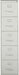 LLR48499 Commercial Grade Vertical File Cabinet, Light Gray